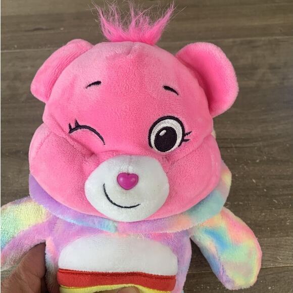 2021 Care Bear Unlock The Magic Basic Fun Plush Removable Hood M3 - Picture 9 of 11